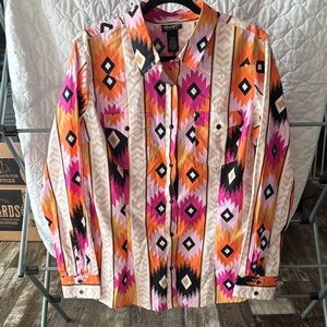 Colorful Geometric Women's Jacket